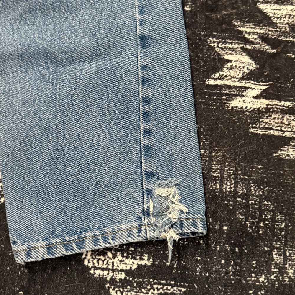 Wrangler Men's Light Blue Straight Jeans - Picture 3 of 8